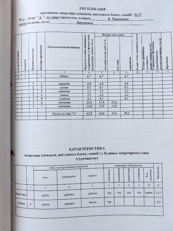 квартира продам місто Бережани, фото 2 з 9