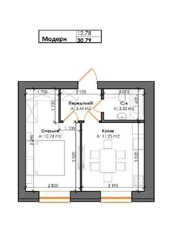 квартира продам село Гатне, фото 2 з 23