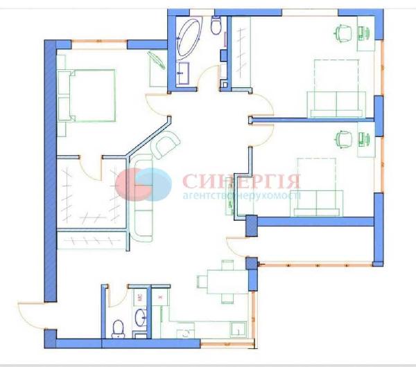 квартира здам довгостроково місто Київ, фото 17 з 18