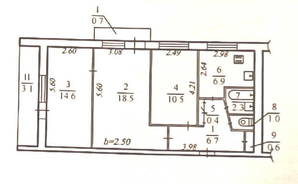 квартира продам місто Дніпро (Дніпропетровськ), фото 13 з 15